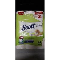 ราคา Scott Extra  กระดาษชำระทิชชู่ สก๊อตต์เอ็กซ์ตร้า ยาวพิเศษ (24 ม้วน) (22658313050)