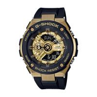 ราคา Casio G-Shock นาฬิกาข้อมือผู้ชาย สายเรซิ่น รุ่น GST-400G,GST-400G-1A9 - สีดำ/ทอง (1024843224)