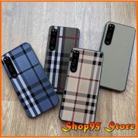 ราคา ซองหนังลายทางสําหรับ Sony Xperia 1 mark 3 Xperia 5 mark 2 Xperia 5 mark 3 กันกระแทกป้องกันกล้อง (41255937819)