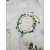 ราคา สร้อยข้อมือหินเทียม ตุ้งติ้งกุญแจซอลประดับเพชร (22476313401)