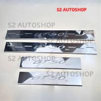 ราคา ชายบันได Mazda BT 50 Pro 2012 - 2019 / 4 ประตู V.2 ชายบันไดสแตนเลส สครับเพลท กันรอย (LA) (52456161446)