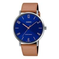 ราคา [ของแท้] Casio นาฬิกาข้อมือผู้ชาย รุ่น MTP-VT01L-2B2UDF สายหนัง รับประกันศูนย์ CMG 1 ปี (22386038787)