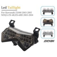 ราคา Motorcycle light LED Integrated Tail Light For Kawasaki Z1000 2003-2005 NINJA ZX-6R ZX-6RR 2003-200 (41677752306)