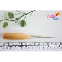 ราคา เหล็กแหลม เจาะกระดาษ ผ้า หนัง ทำตะเข็บ DIY Stiletto ด้ามไม้ขัดเงา ไร้เสี้ยน (รหัส XUN0004) (5874485666)