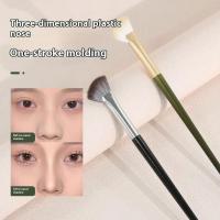 ราคา Sickle แปรงเงาจมูก Contour แปรงรากหัวเฉียง Wing Nose Hair Pony Smudge Brush H2g9 (52952546237)