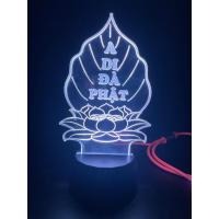 ราคา โคมไฟ นํา พระอมิตาภะ พระดอกบัว ใบโพธิ์ ตกแต่งห้อง โคมไฟบูชาพุทธ (27744228255)