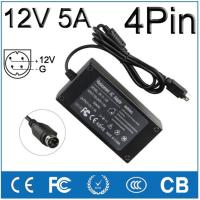 ราคา Adapter 12V-5A เครื่องบันทึก DVR อะแดปเตอร์ 12 โวลท์ 5 แอมป์ หัว 4 pin (16499203160)
