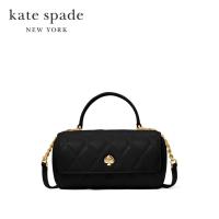ราคา Kate Spade New York กระเป๋าสะพายข้างรุ่น Heart Barrel Quilted Crossbody KK175 001 สีดำ (46601003295)