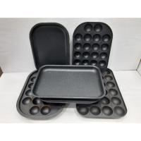 ราคา [สินค้าญี่ปุ่นมือสอง] กระทะทาโกะยากิ เหล็กหล่อ เคลือบเทฟลอนแท้ กระทะขนมครก ไข่นกกะทา ทาโกยากิ เตาทาโกะยากิ กะทะ เตา (11782383373)