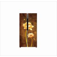 ราคา สติ๊กเกอร์ติดตู้เย็น 3ง ตู้ 2 ประตูใหญ่ ตู้ 4 ประตูใหญ่ลายดอกบัว กันน้ํา (56956068040)