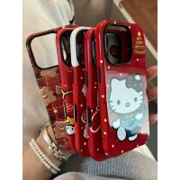 ราคา เคสโทรศัพท์เหมาะสําหรับiPhone 7 8 X XS XR XSMAX 11 12 13 14 15 16 17 Pro max Plus Airปีใหม่สีแดงKt Catกันกระแทกกันกระแทกเคสรวมทุกอย่างCUCD (44603452609)
