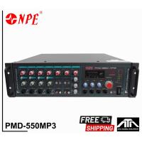 ราคา NPE PMD550 MP3 AC/DC POWERMIXER LINE PMD 550 MP3 POWERMIX PMD-550 MP3 แอมป์เสียงตามสาย PMD550 ใช้ได้ทั้งไฟบ้าน 220V ไฟรถ (8493519613)