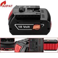 ราคา BAT618 แบตเตอรี่ทดแทน 18V/6.0Ah สำหรับ Bosch GBA GBH GSR GSB BAT609 BAT620 แบตเตอรี่ลิเธียมไอออนแบบช (41376333474)