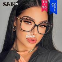 ราคา 【เปลี่ยนเลนส์ได้】COD (San9) ใหม่ กรอบแว่นสายตา โลหะ ทรงสี่เหลี่ยม แฟชั่นสําหรับผู้หญิง (22879970848)