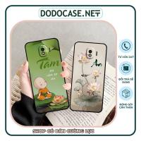 ราคา เคส Samsung J2 Pro / J2 Core / J4 พิมพ์ลายใบบัวโพธิ์และความสงบใจ (48506534872)