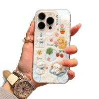 ราคา ตุ๊กตาแมวสําหรับ iphone 17 เคสโทรศัพท์ iPhone 16 Pro Max Premium 15 Silicone 14 Soft 12 New (52005399420)