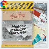 ราคา Cryptic Killers Unsolved Murder Mystery Game - Cold Case Files Investigation Detective Evidence & Crime File -- Murder on Mount Mortimer (52803375521)