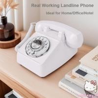 ราคา วิสัยทัศน์ 1 ชุดล้อหมุนโทรศัพท์เก่าโต๊ะทํางานโทรศัพท์เสียงดังแบบดั้งเดิม (47206980894)