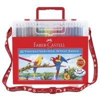 ราคา Faber-Castell Watercolor Pencils in Wonder Box – 48L (22768984304)
