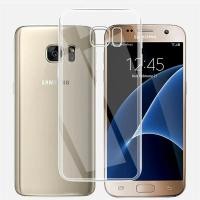 ราคา สําหรับ Samsung Galaxy S6 Edge SM-G925F G925A G925T Slim Soft Clear Silicon Scratch-Resistant ป้องกันกล้อง CP Jelly คริสตัล Anti-yellowing ฝาหลัง (28981905332)