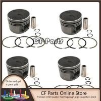 ราคา New 4 Sets STD Piston Kit With Ring 12010-2S615 Fit For Nissan QD32 Engine 99.2MM (43027555299)