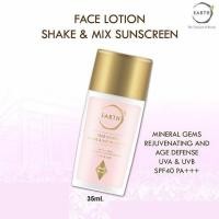 ราคา EARTHs Face Lotion Shake & Mix Sunscreen 35ml. (474344005)