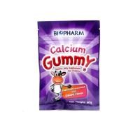 ราคา Calcium Gummy แคลเซียม กัมมี่ วุ้นเจลาตินสำเร็จรูป ผสมแคลเซียม กลิ่นองุ่น ขนาด 60 กรัม ช่วยสร้างกระดูก และฟันให้แข็งแรง (24737260637)