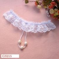 ราคา GS215 - กางเกงชั้นในจีสตริงมุกสีขาว ลูกไม้ 3 ไข่มุก (25887479310)