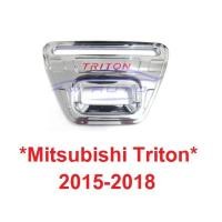ราคา ครอบมือเปิดท้าย Mitsubishi Triton MQ 2014 2015 - 2018 มิตซูบิชิ ไทรทัน ครอบมือดึงฝาท้าย เบ้ามือเปิดท้าย ครอบเบ้าท้าย (6487095274)