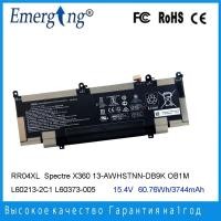 ราคา 15.4V 60.76Wh ใหม่ RR04XL แบตเตอรี่แล็ปท็อปสำหรับ HP Spectre X360 13-AW AW0001TU 14-CE OB1M L60213-2C1 L60373-005 (27954293099)