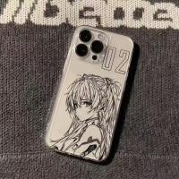 ราคา Line สไตล์การ์ตูน Neon Genesis Evangelion EVA เคสโทรศัพท์, แฟชั่นกันกระแทกเต็มป้องกันเคสโทรศัพท์, สําหรับ iPhone 16Plus 16 15Plus 15 14 13 12 11 X 8P 7P (43312350542)