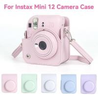 ราคา For Instax Mini 12 Camera Case PU Leather Soft Protective Case Trave Bag for Fujifilm Film Camera Bag with Shoulder Stra (26419213469)