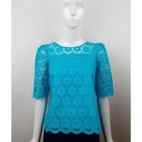 ราคา Boutique เสื้อลูกไม้ แขนสั้น เนื้อผ้าลูกไม้สวยมากค่ะ มีให้เลือกหลายสี เกรดพรีเมียมForget Me Not (14290568510)