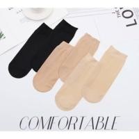 ราคา ถุงเท้าสีเนื้อ,สีดำ ข้อสั้น เซ็ตละ 5 คู่ !! พร้อมส่ง (6940365439)