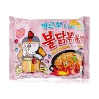 ราคา มาม่าเผ็ดเกาหลีซัมยัง รสคาโบนาร่าสูตรไก่เผ็ด samyang buldak hot chicken carbonara ramen 130g 까르보불닭볶음면 (19281362409)