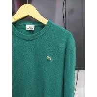 ราคา เสื้อกันหนาวถักสีเขียว Lacoste มือสอง (20576864299)