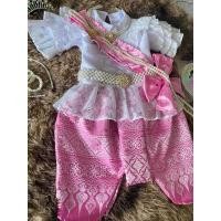 ราคา ชุดไทยร5 ประยุกต์ (รุ่นช่อพิกุลแขนสั้น) (24211670348)