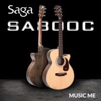 ราคา กีต้าร์โปร่ง Saga SA800C (3491255902)
