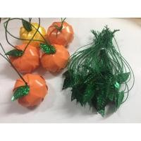 ราคา ใบส้มร้อยดิ้น #ใบเหรียญโปรยทาน #ใบส้ม #ใบผลไม้ต่างๆ 100 ชิ้น (4421795712)