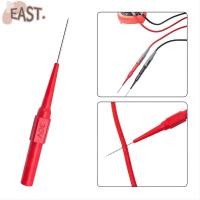 ราคา EASTS 10 ชิ้นเครื่องทดสอบมัลติมิเตอร์,ทองเหลืองสนิม-proof มัลติมิเตอร์ Probes, Professional Extra Thin Wire Piercing Low Resistance Test ตะกั่ววินิจฉัยยานยนต์ (47456865886)