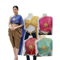 ราคา เสื้อผ้าสใบสำเร็จรูปผู้ใหญ่ผ้าสไบปักมุกสำเร็จรูปผ้าสไบเกาะอกลูกค้าสามารถใช้ได้หลายแบบผ้าสไบกางเกงยีนส์ (43329040390)