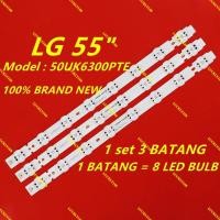 ราคา ใหม่ 3 ชิ้น/เซ็ต 50UK6300PTE 50UK6500PTC LG 50 INCH LED TV BACKLIGHT ( LAMPU TV) 50" LG BACKLIGHT 50UK6300 (57705630608)