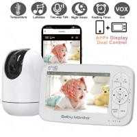 ราคา กล้องเบบี้มอนิเตอร์ กล้องดูเด็ก กล้องเบบี้มอนิเตอร์พร้อมจอ ดูผ่านมือถือได้ WiFi Baby Monitor (45655948861)