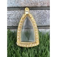 ราคา กรอบทอง ตลับพระ กรอบพระ รูปหล่อ เงินชุบทอง ฝังเพชร ใส่รูปหล่อ หลวงปู่ทวด ขนาด สูง 4.7 cm กว้าง 2.7 cm (5717523462)