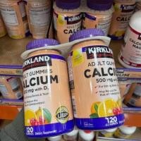 ราคา [Exp.08/2028] พร้อมส่ง✅ Kirkland Signature Calcium 500 mg with D3, 120 Adult Gummies แคลเซียม วิตามินดี กัมมี่ (22934370407)