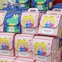 ราคา ถุงกระดาษ 5 ใบสําหรับของขวัญเค้กสําหรับเด็กในวันเกิดวันเด็กสากล 1-6 ภาพกระเป๋าเป้สะพายหลังสุดน่ารัก (45504024545)