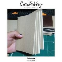 ราคา สมุดปกน้ำตาล A6 กระดาษถนอมสายตา 80แกรม (70180954)