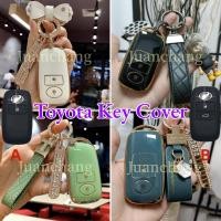 ราคา เคสกุญแจรีโมทรถยนต์ TPU ขอบทอง สําหรับ Toyota Yaris Ative Yaris Cross Toyota New Yaris ATIV Sports Toyota Raize Avanza New Veloz Toyota Yaris Toyota Raize ATIVA ATIV (24822694395)