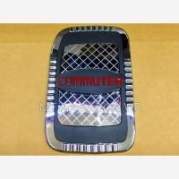 ราคา ครอบฝาถังน้ำมัน รถตู้ commuter สีโครเมี่ยมติดดำหยอดแดง (2193660998)