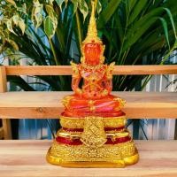 ราคา [nachariti]พระแก้วมณีโชติ สีชมพู หน้าตัก5นิ้ว บูชาแล้วเปรียบเสมือนแก้วมณีรัตนะที่สามารถขอพรได้เหมือนแก้วสารพัดนึก (12098614195)
